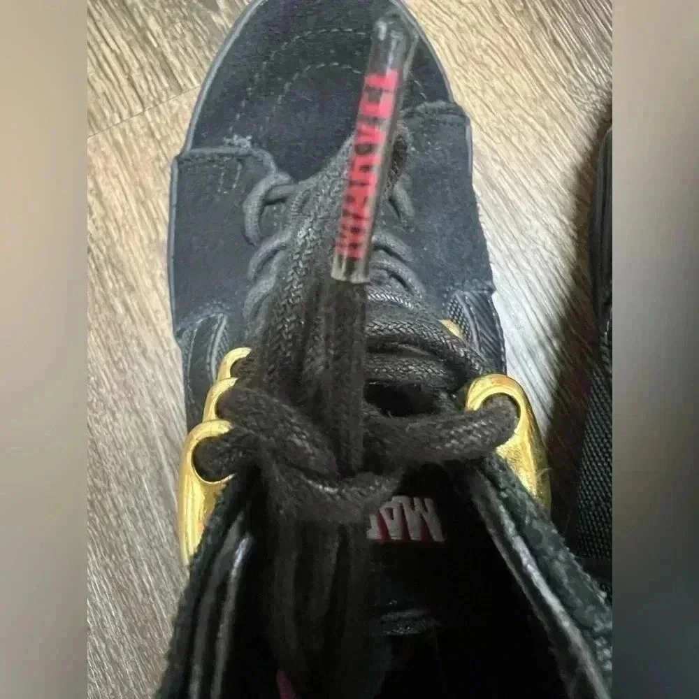 Vans Marvel Black Panther skateboard shoes high top Black Women's 6.5 Men’s‎ 5